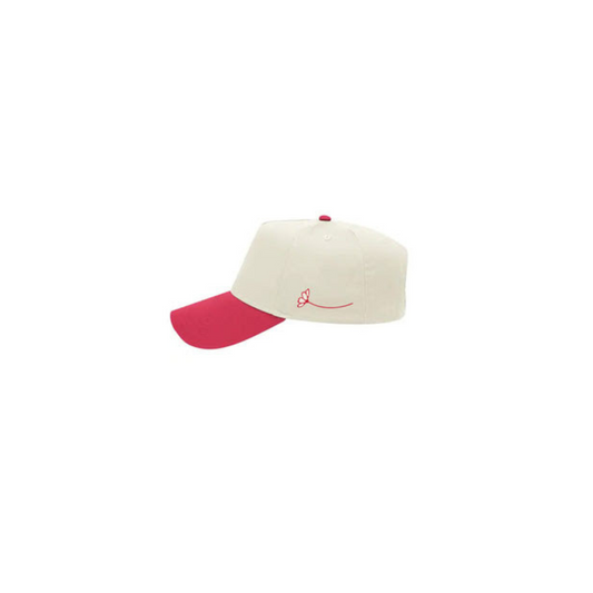 RED TRUCKER HAT