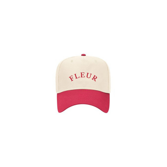 RED TRUCKER HAT